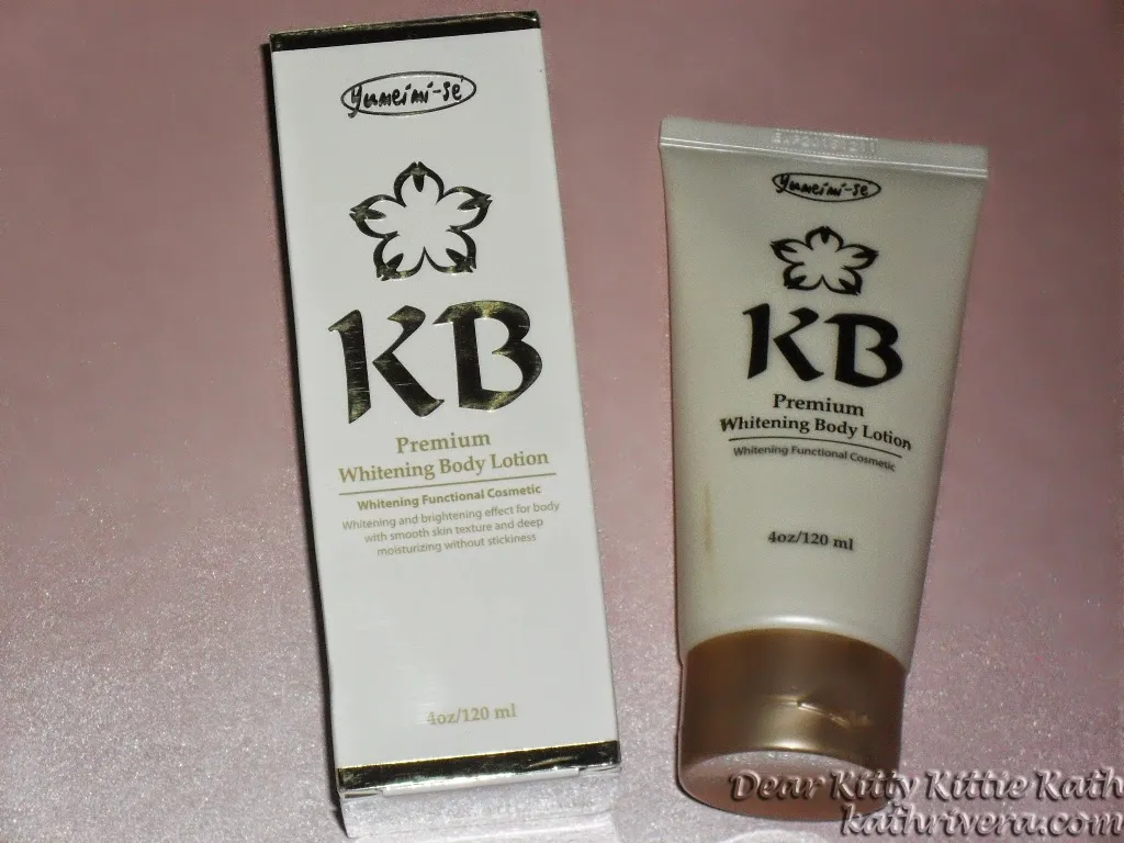30836 kb whitening cream ingredients