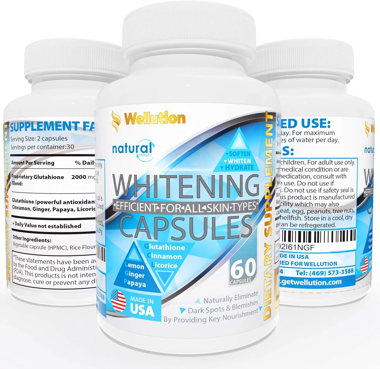 30906 herbal whitening capsules healthy lifestyle