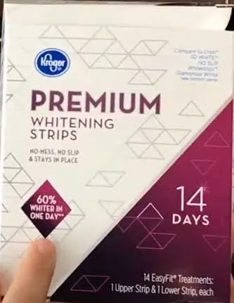 30932 kroger whitening strips packaging