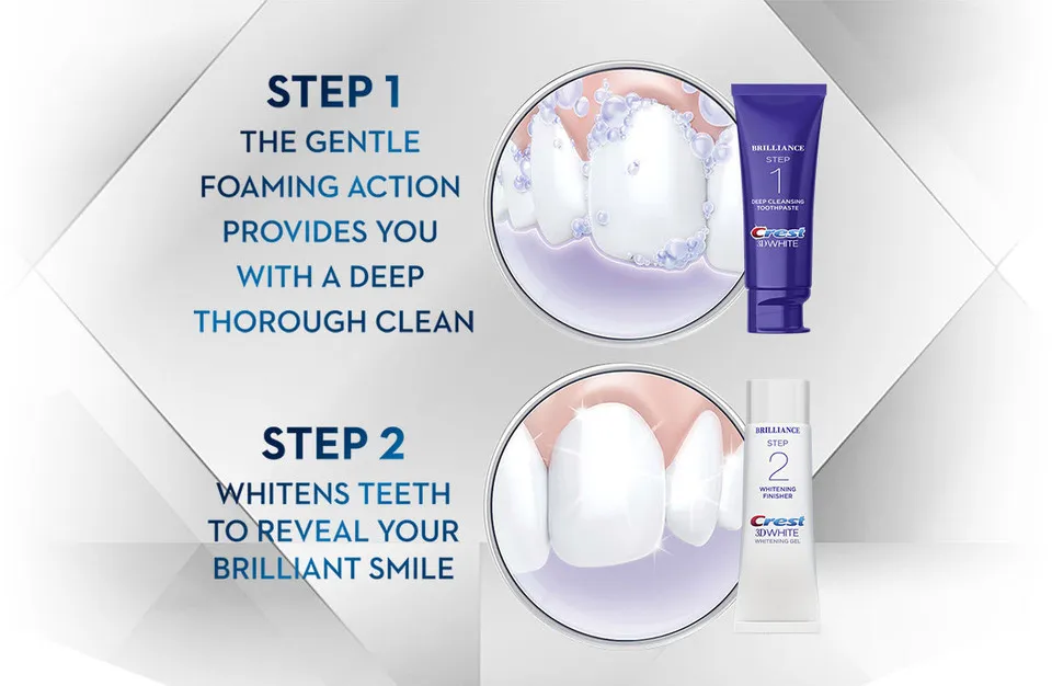 31035 crest 2 step whitening toothpaste stain removal